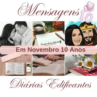Telegram profile photo for Mensagens Diárias Edificantes💌👩🏻💻💌