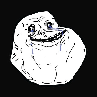 Telegram profile photo for forever alone