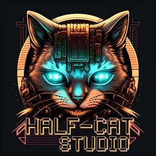 Telegram profile photo for Half-Cat Studio