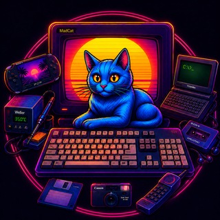 Telegram profile photo for MadCat's Retro Channel