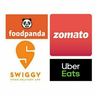 Telegram profile photo for Zomato, Swiggy, Ubereats, Foodpanda, Dominos Free Coupon Codes...