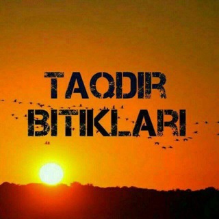 Telegram profile photo for Taqdir bitiklari