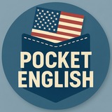 Telegram profile photo for Pocket English 🇺🇸