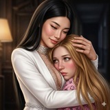 Telegram profile photo for Anastasia. Art. КР