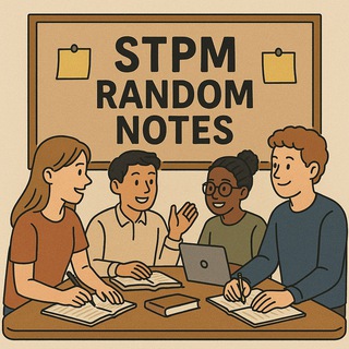 Telegram profile photo for STPM RANDOM NOTES
