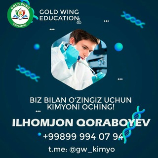 Telegram profile photo for Gold Wing | Bagʻdod Kimyo