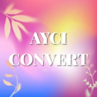 Telegram profile photo for AYCI CONVERT. (OPEN)