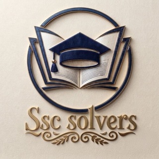 Telegram profile photo for SSC Solvers || Doubts Groups