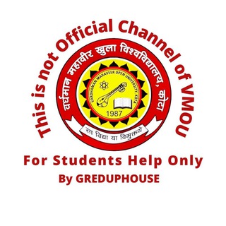 Telegram profile photo for VMOU Helpline (vardhman mahaveer open university kota) 😊
