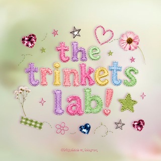 Telegram profile photo for ✧ the trinkets lab! - open