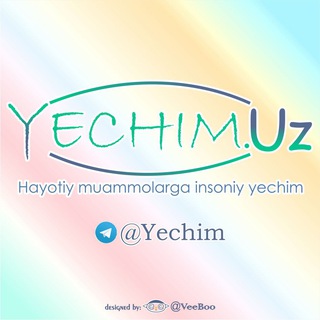 Telegram profile photo for ✔️ Yechim.Uz