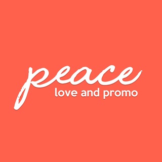 Telegram profile photo for Peace, Love and Promo ✨