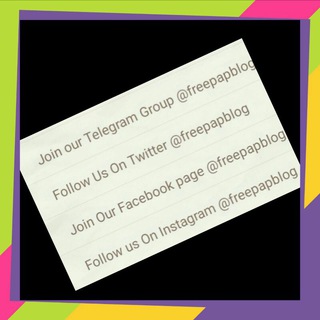 Telegram profile photo for Freepap Blog