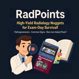 Telegram profile photo for RadPoints | Grainger/Kaplan