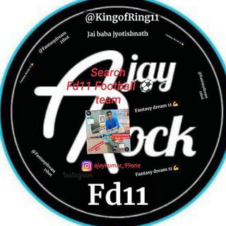 Telegram profile photo for Fd11 Cricket football ⚽ team