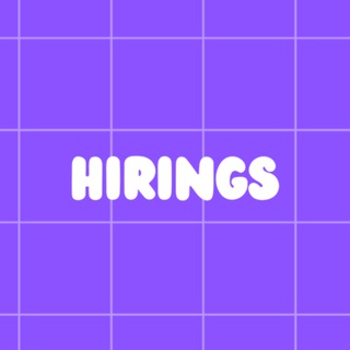 Telegram profile photo for Hirings
