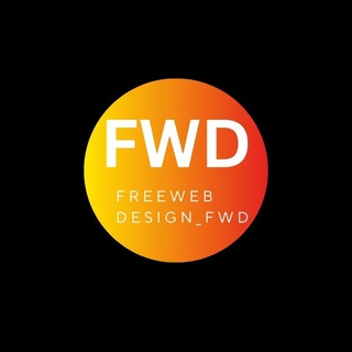 Telegram profile photo for FreeWeb Design.FWD
