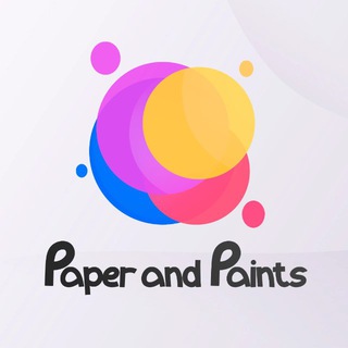 Telegram profile photo for Paper and Paints