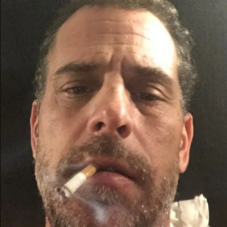 Telegram profile photo for Hunter Biden's iCloud