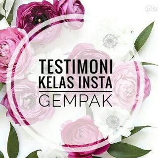 Telegram profile photo for 💋 Testimoni Kelas INSTA GEMPAK 💋