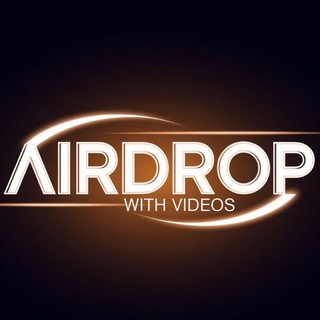 Telegram group profile photo for Airdrop with Videos Support 🎁