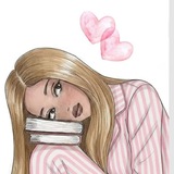 Telegram profile photo for sweet care🫧
