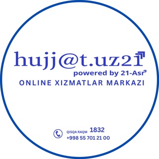 Telegram profile photo for Hujjat.uz21 by 21-Asr!