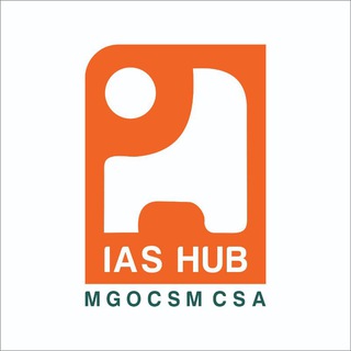 Telegram profile photo for IAS HUB MGOCSM Civil Service Academy
