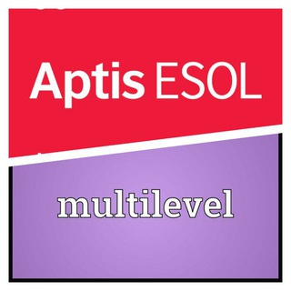 Telegram profile photo for APTIS ESOL & MULTILEVEL