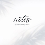 Telegram profile photo for notes