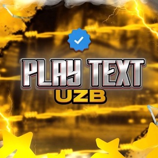 Telegram profile photo for PLAY TEXT UZB😼