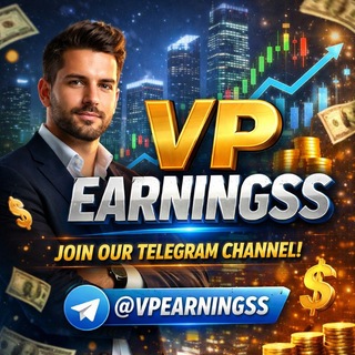 Telegram profile photo for VP EARNINGSS