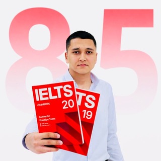 Telegram profile photo for Javlonbek's IELTS