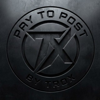 Telegram group profile photo for PAY TO POST BY TROX