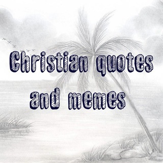 Telegram profile photo for Christian quotes and memes