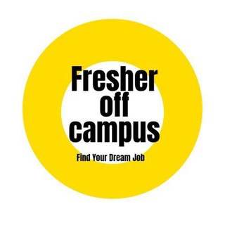 Telegram profile photo for Freshers IT Job Discussion Group - Fresheroffcampus