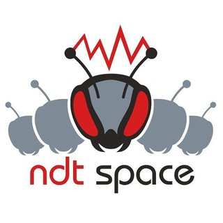 Telegram group profile photo for NDT SPACE - неразрушающий контроль, дефектоскопия, промбезопасность