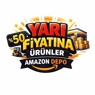 Telegram profile photo for Yarı Fiyatına Ürünler | Amazon Depo