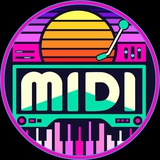 Telegram profile photo for $MIDI - The first audio based ERC20i token
