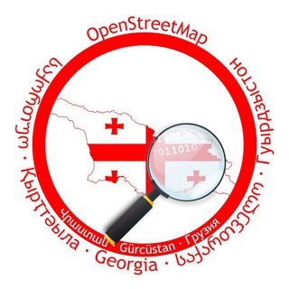 Telegram group profile photo for OpenStreetMap Georgia