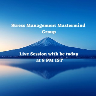 Telegram profile photo for Stress Management Mastermind Group