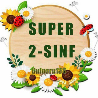 Telegram profile photo for SUPER 2-SINF SUPER BOSHLANGʻICH