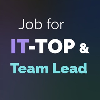 Telegram profile photo for Job for IT-TOP (Technical Managers)