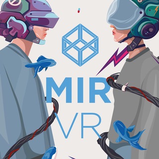 Telegram group profile photo for MIR VR - Сеть VR парков