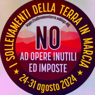 Telegram profile photo for I Sollevamenti della Terra in Marcia