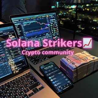 Telegram profile photo for Solana Strikers 📈