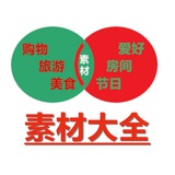Telegram profile photo for 海外素材|人设|套图|美食|素材包装