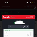 Telegram profile photo for SPORTYBET ODDS🏆🙏