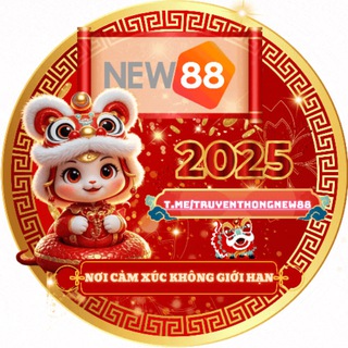 Telegram profile photo for NEW88 - NƠI CẢM XÚC KHÔNG GIỚI HẠN