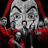 Telegram profile photo for سریال خانه کاغذی • سرقت پول • Money Heist